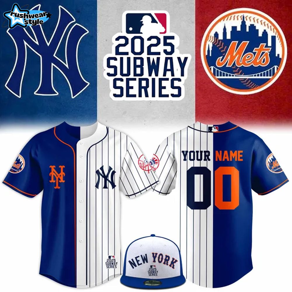 Yankees x Mets MLB 2025 Subway Series Baseball Jersey Yankees x Mets MLB 2025 Subway Series Baseball Jersey