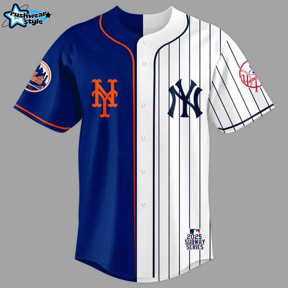 Yankees x Mets MLB 2025 Subway Series Baseball Jersey Yankees x Mets MLB 2025 Subway Series Baseball Jersey