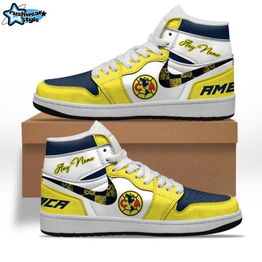 liga mx club america nike air jordan 1 custom sneakers