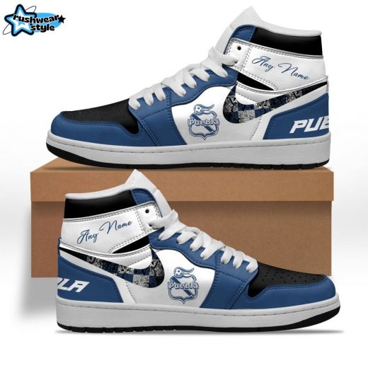 liga mx club puebla nike air jordan 1 custom sneakers