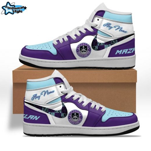 liga mx queretaro fc nike air jordan 1 custom sneakers