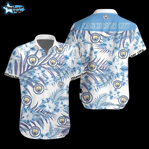 manchester city fc hawaiian shirt