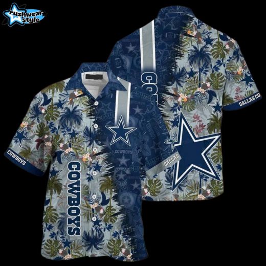 tropical spirit dallas cowboys hawaiian shirt