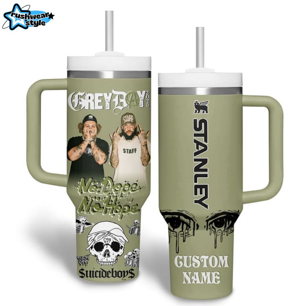 $uicideboy$ Grey Day Tour 2025 Personalized Stanley Tumbler $uicideboy$ Grey Day Tour 2025 Personalized Stanley Tumbler
