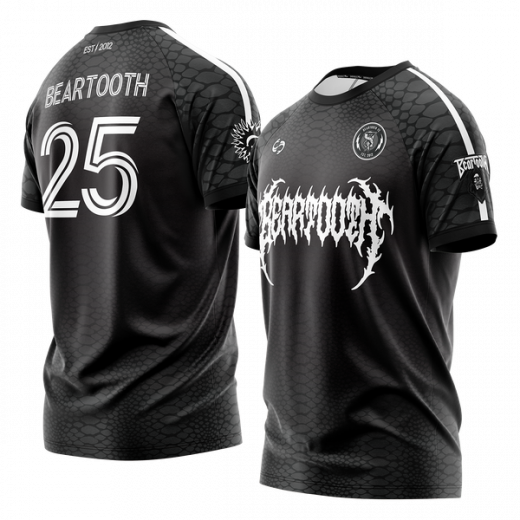 Beartooth Band 2025 Special Black Soccer Jersey