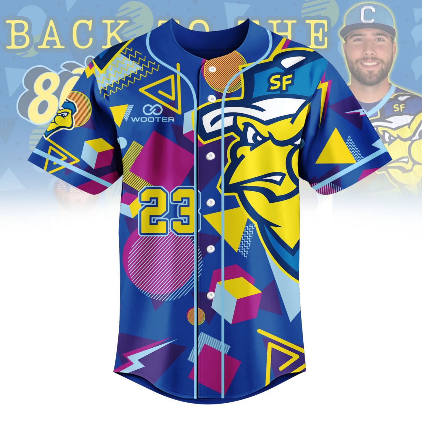 Sioux Falls Canaries Back To The 80's Vintage Jersey Sioux Falls Canaries Back To The 80's Vintage Jersey