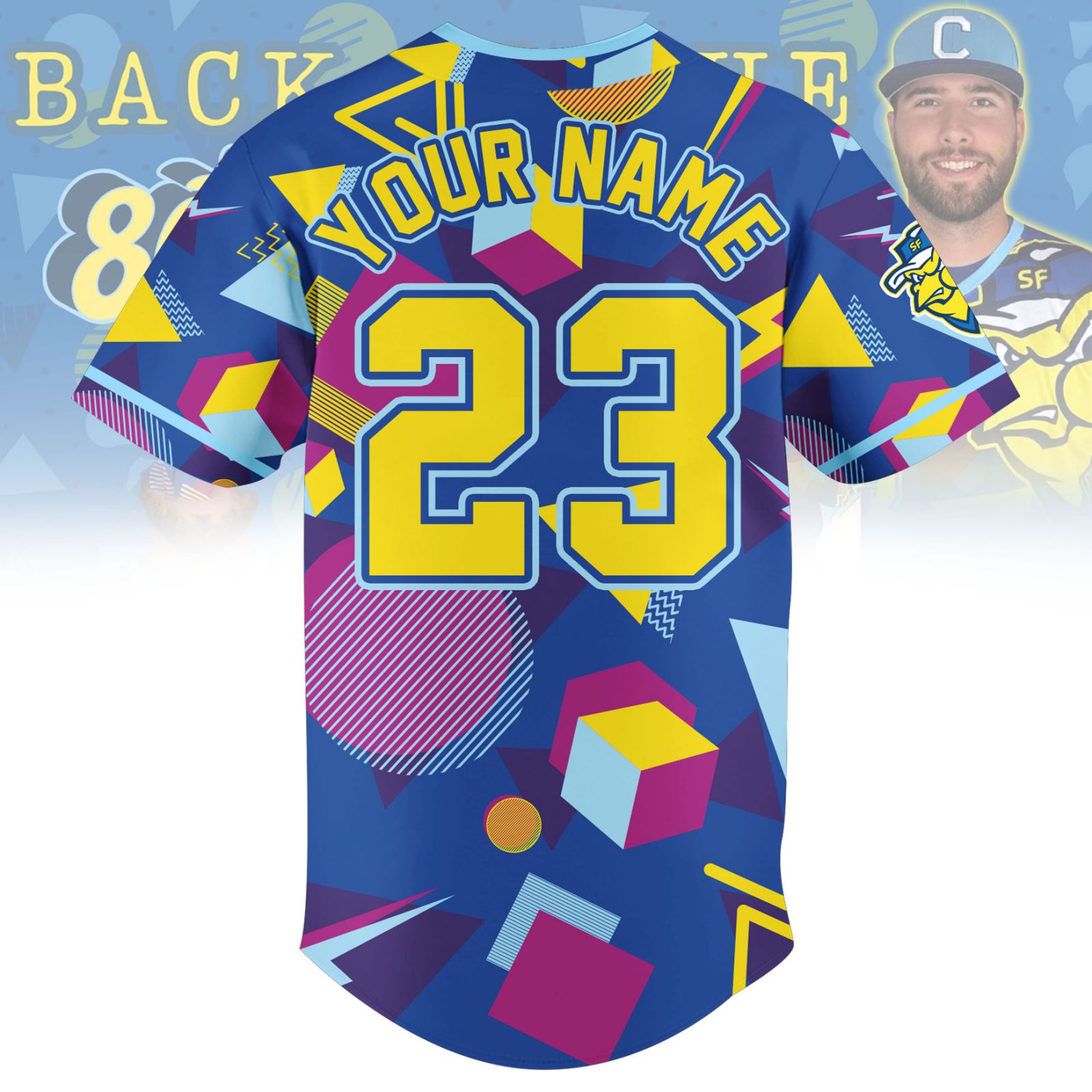 Sioux Falls Canaries Back To The 80's Vintage Jersey Sioux Falls Canaries Back To The 80's Vintage Jersey