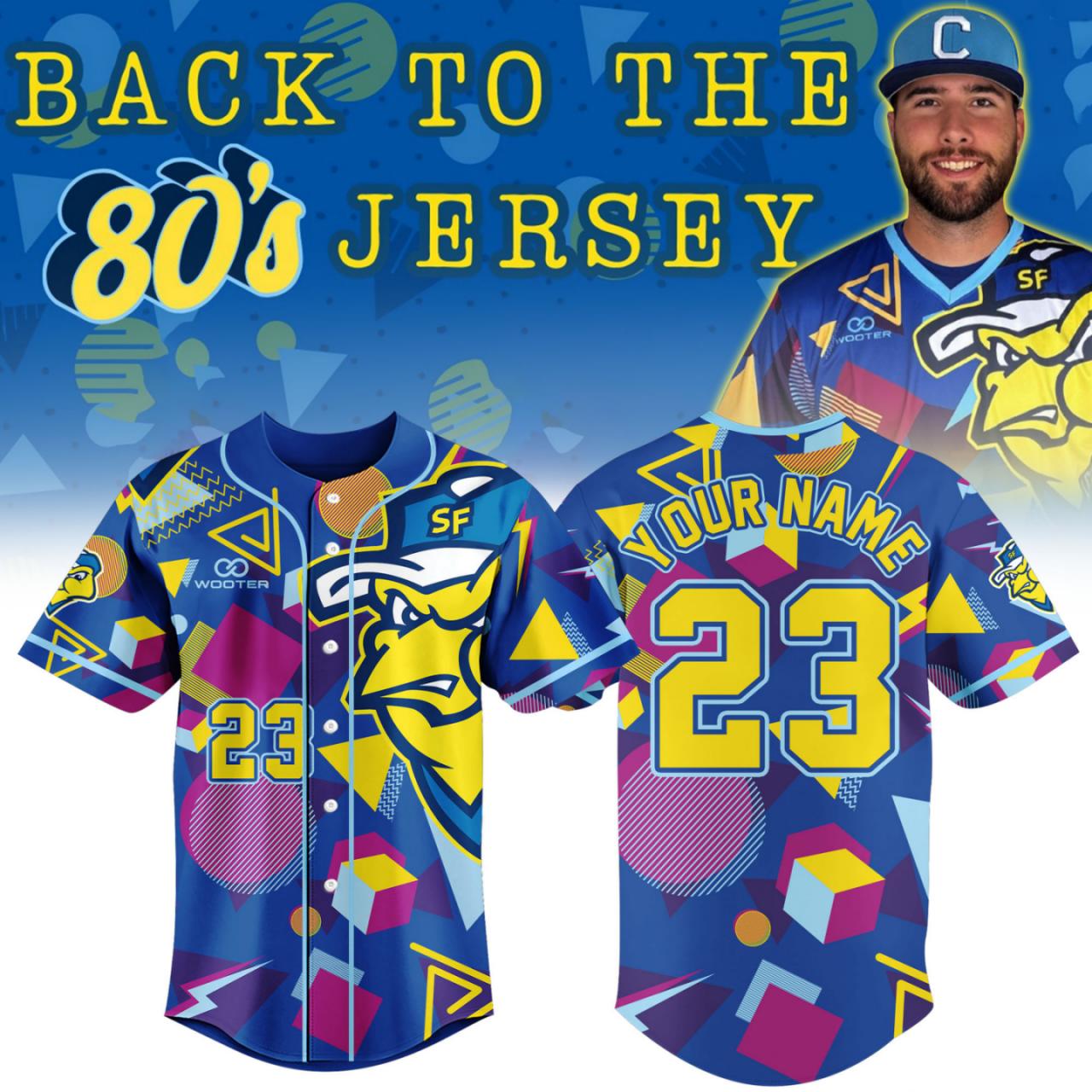 Sioux Falls Canaries Back To The 80's Vintage Jersey Sioux Falls Canaries Back To The 80's Vintage Jersey