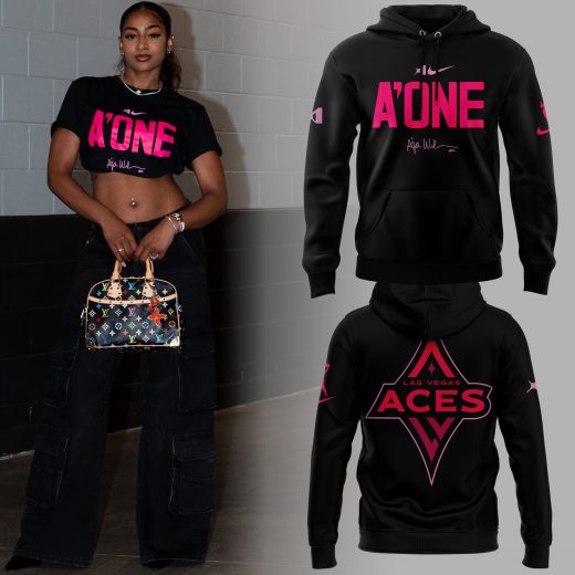 Las Vegas Aces AÃ¢ÂÂja Wilson AÃ¢ÂÂONE Special Black Hoodie