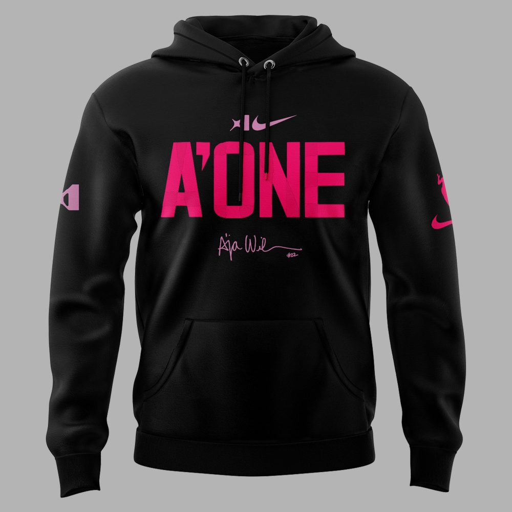 Las Vegas Aces AÃ¢ÂÂja Wilson AÃ¢ÂÂONE Special Black Hoodie