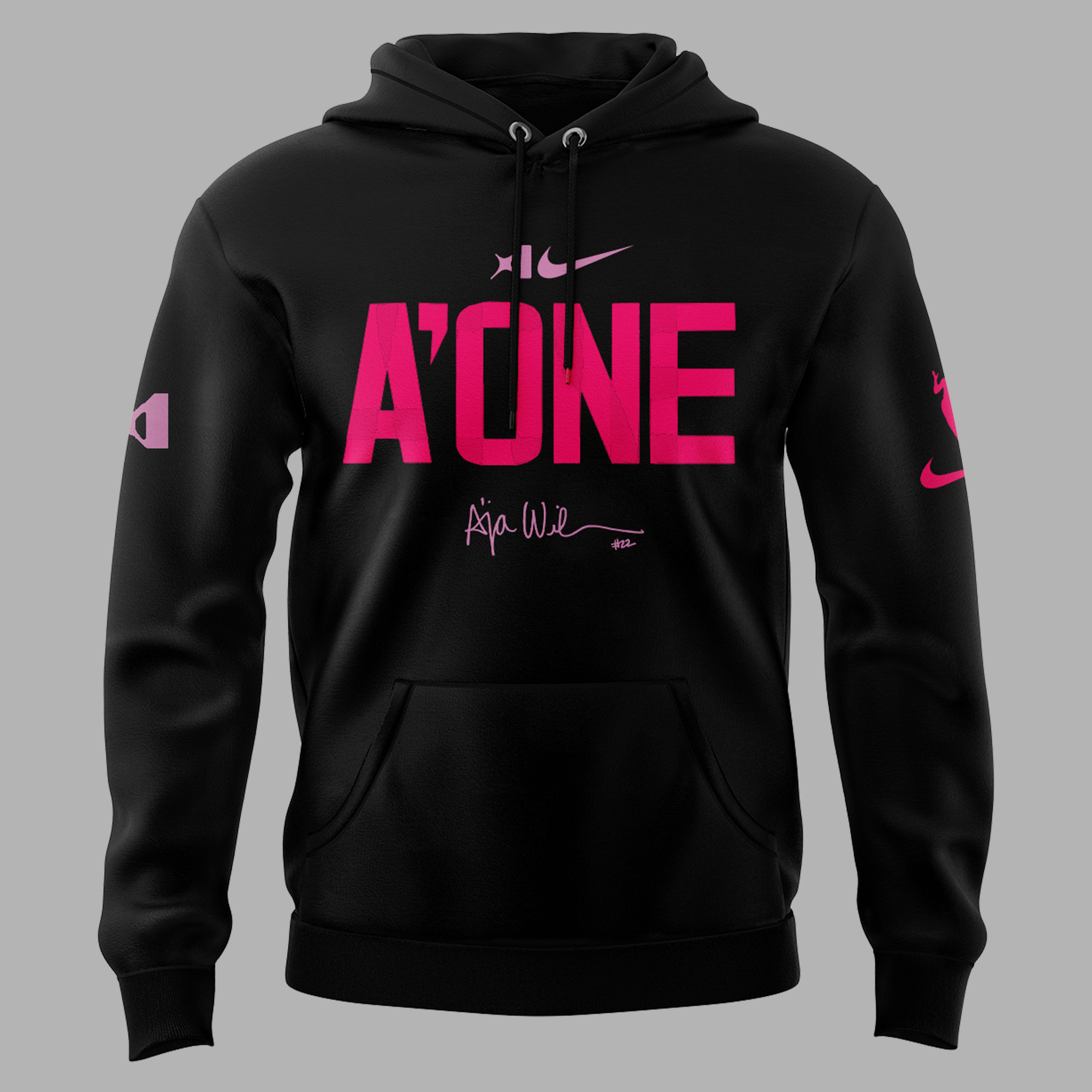 Las Vegas Aces AâÂÂja Wilson AâÂÂONE Special Black Hoodie Las Vegas Aces AâÂÂja Wilson AâÂÂONE Special Black Hoodie