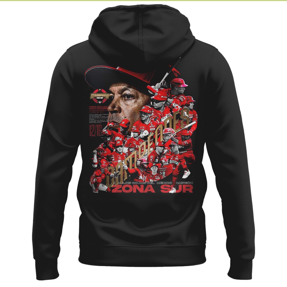 Diablos Rojos Del Mexico Campeones Limited Edition Hoodie