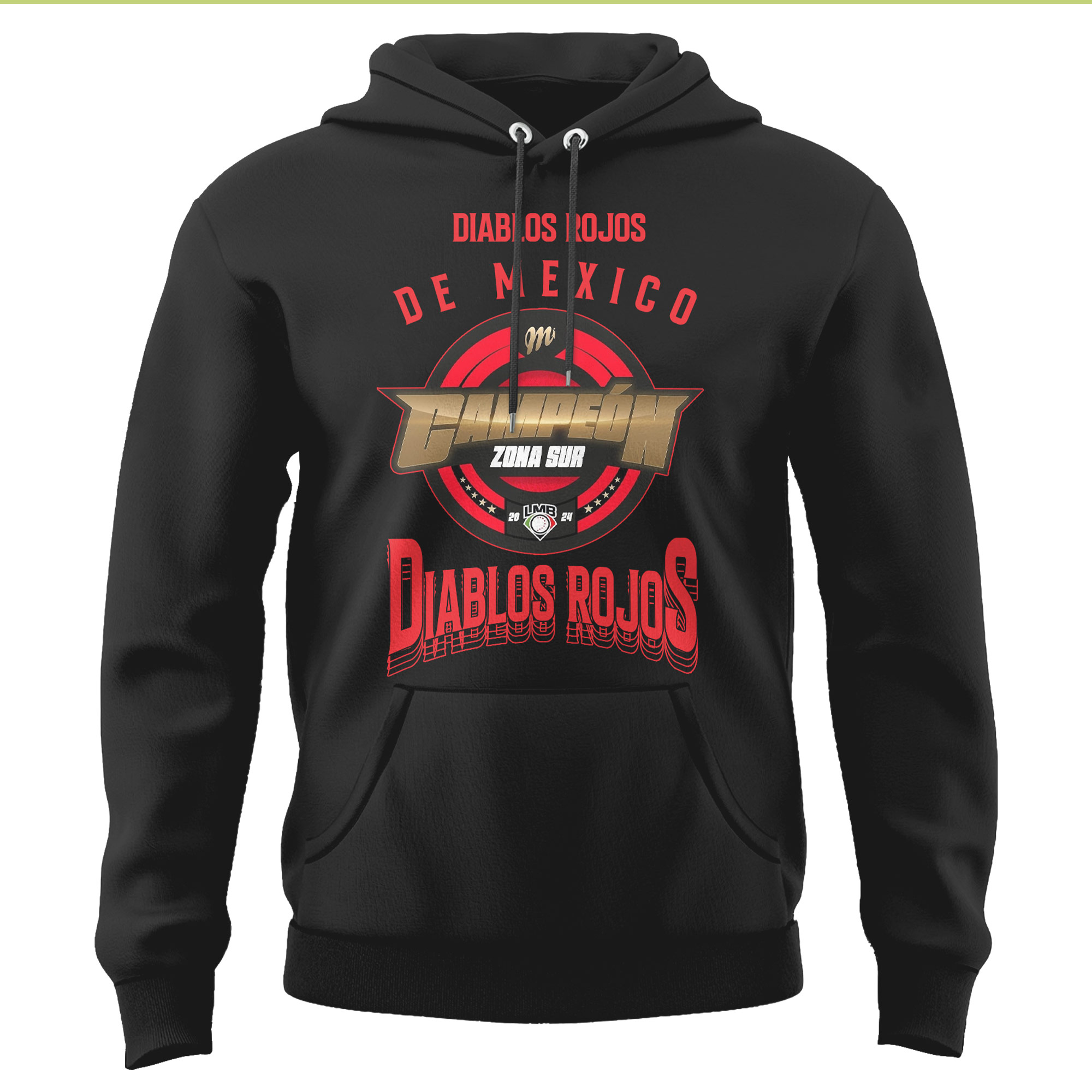 Diablos Rojos Del Mexico Campeones Limited Edition Hoodie Diablos Rojos Del Mexico Campeones Limited Edition Hoodie