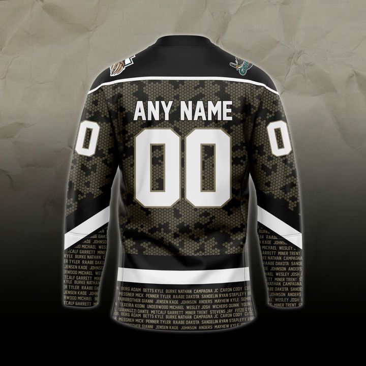 Utah Grizzlies x Military Memorial Day 2025 Hockey Jersey Utah Grizzlies x Military Memorial Day 2025 Hockey Jersey