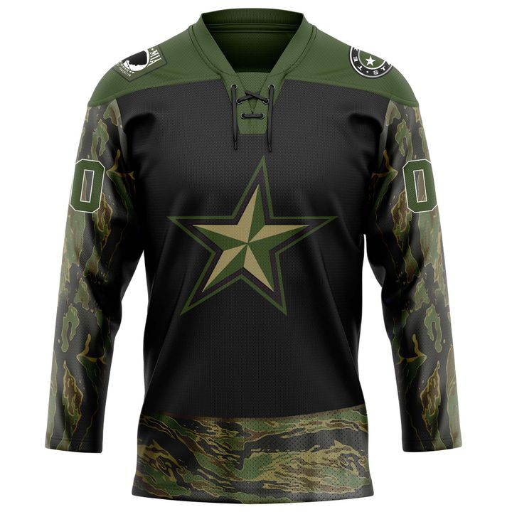 Texas Stars 2025 Military Appreciation Jerseys Texas Stars 2025 Military Appreciation Jerseys