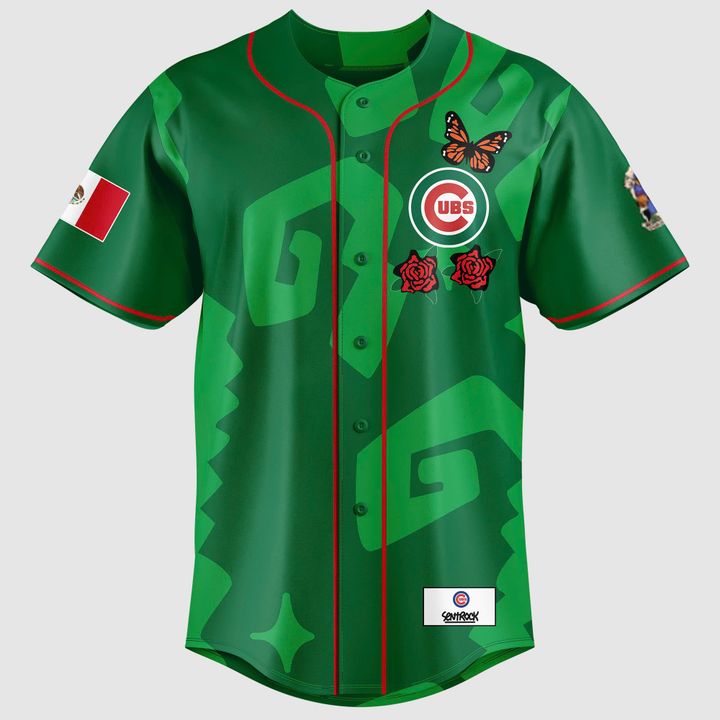 Chicago Cubs MLB x Mexican Heritage 2025 Baseball Jersey Chicago Cubs MLB x Mexican Heritage 2025 Baseball Jersey