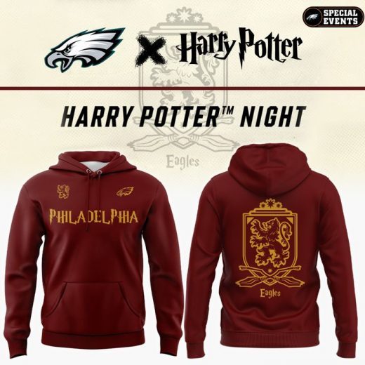 Philadelphia Eagles X Harry Potter Night Special Hoodie