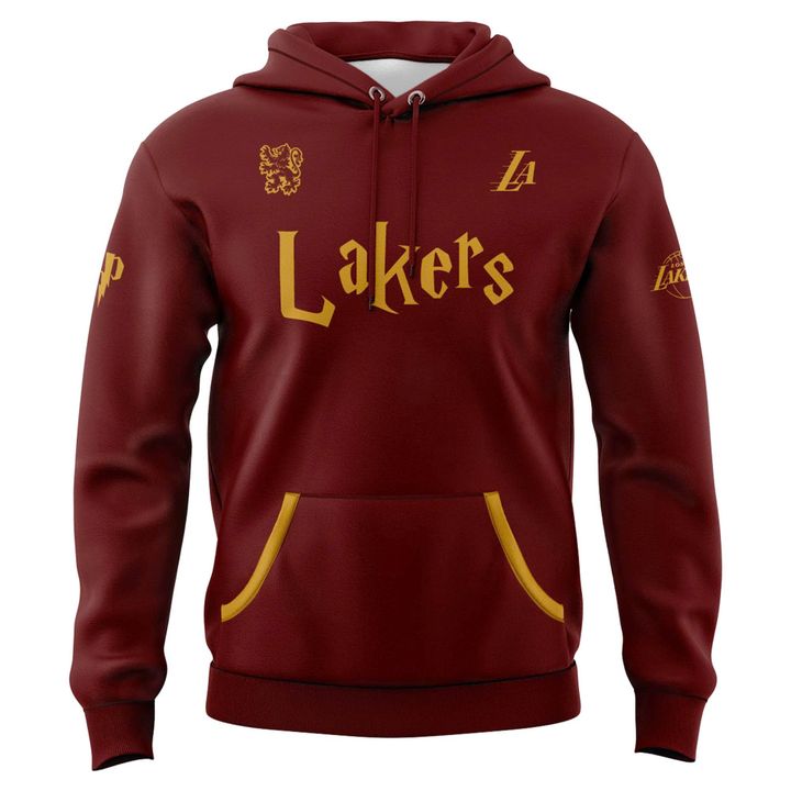 Los Angeles Lakers X Harry Potter Night Special Hoodie Los Angeles Lakers X Harry Potter Night Special Hoodie