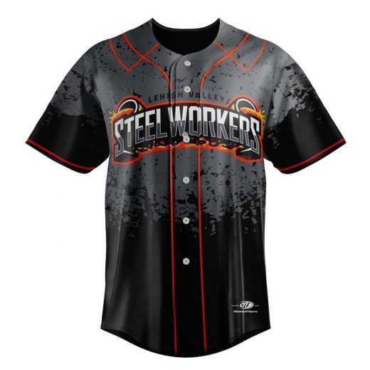 Lehigh Valley IronPigs Steelworker Night Baseball Jersey