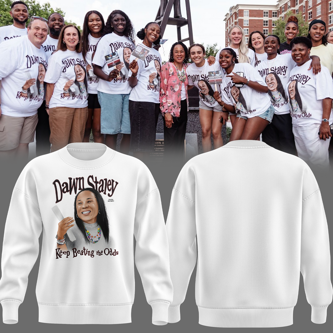 South Carolina Gamecocks Coach Dawn Staley 2025 Sweatshirt South Carolina Gamecocks Coach Dawn Staley 2025 Sweatshirt