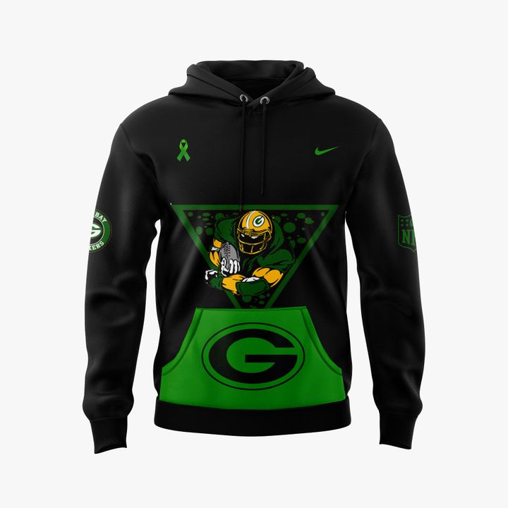 Green Bay Packers Nfl Mental Health Awareness Month 2025 Special Hoodie Green Bay Packers Nfl Mental Health Awareness Month 2025 Special Hoodie