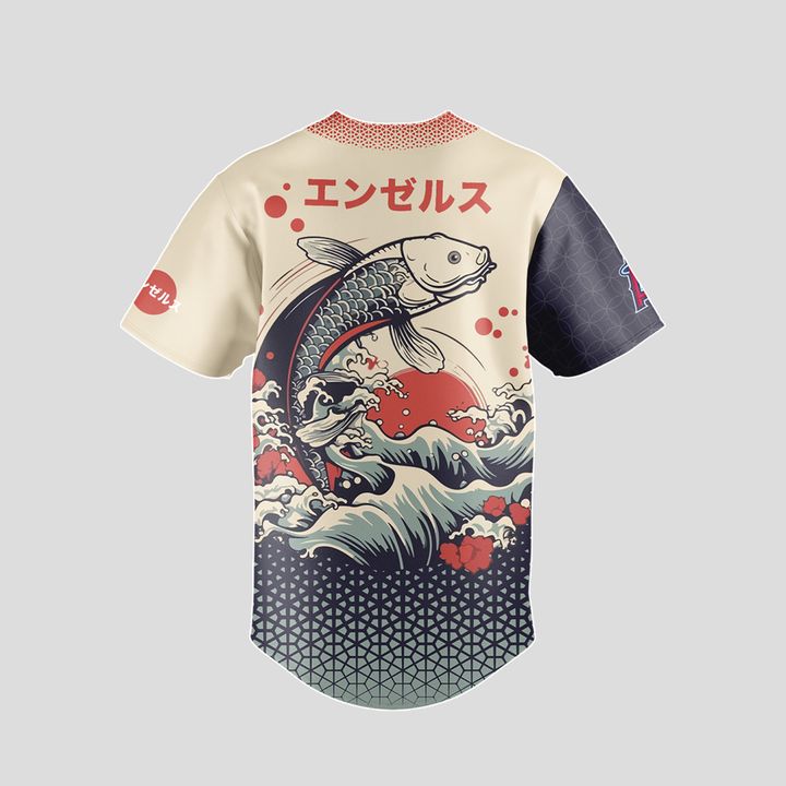 Los Angeles Angels Japanese Heritage Night 2025 Special Baseball Jersey Los Angeles Angels Japanese Heritage Night 2025 Special Baseball Jersey