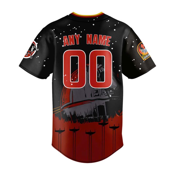 Durham Bulls X Star Wars "Bull City" Personalized Baseball Jersey Durham Bulls X Star Wars "Bull City" Personalized Baseball Jersey