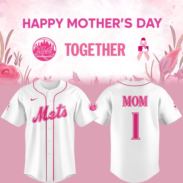 New York Mets Happy Mother's Day Special Baseball Jersey New York Mets Happy Mother's Day Special Baseball Jersey