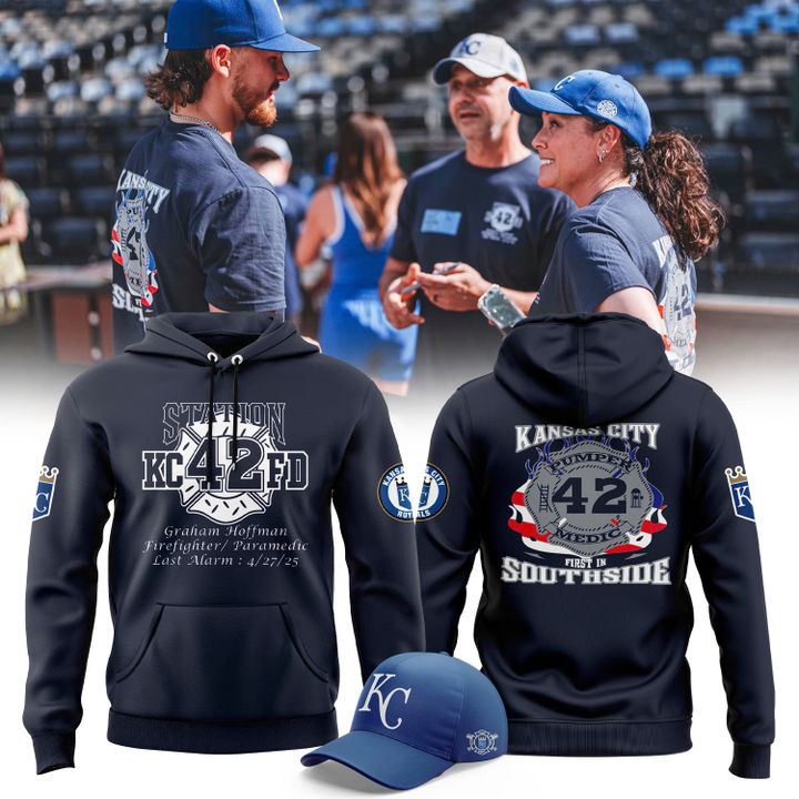 Kansas City Royals X KCFD Station 42 Hoodie Kansas City Royals X KCFD Station 42 Hoodie