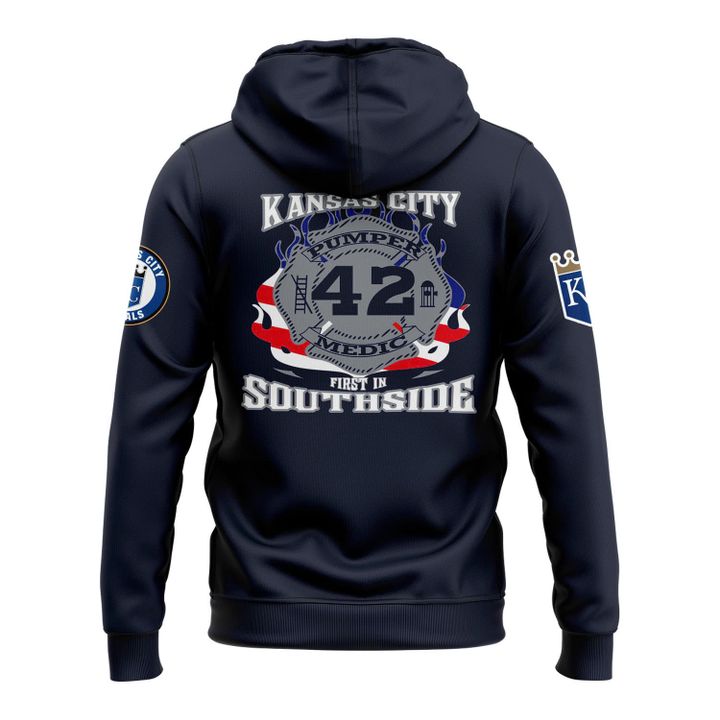Kansas City Royals X KCFD Station 42 Hoodie Kansas City Royals X KCFD Station 42 Hoodie