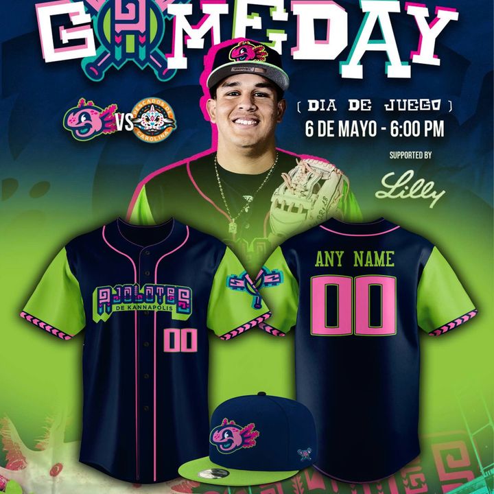 Kannapolis Cannon Ballers x Cinco de Mayo 2025 Jersey Kannapolis Cannon Ballers x Cinco de Mayo 2025 Jersey