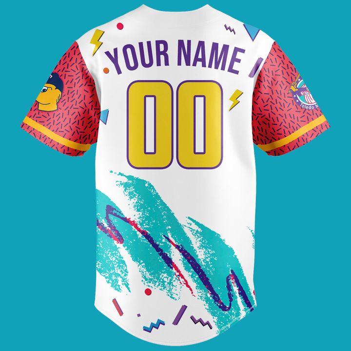 The Toledo Mud Hen 90s Special Edition Baseball Jersey The Toledo Mud Hen 90s Special Edition Baseball Jersey