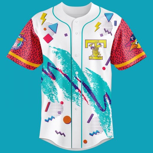 The Toledo Mud Hen 90s Special Edition Baseball Jersey