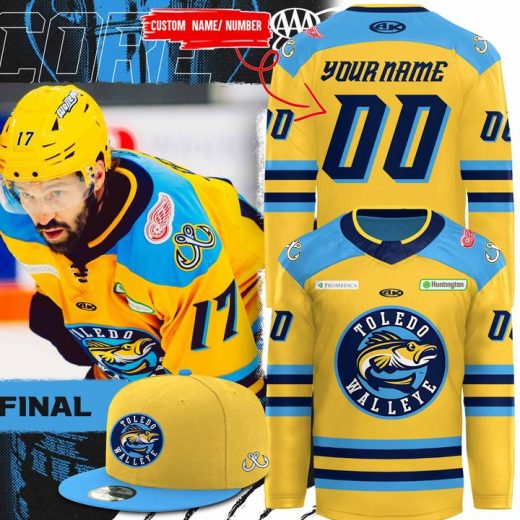 Toledo Walleye ECHL Kelly Cup Playoffs Division Finals Hockey Jersey