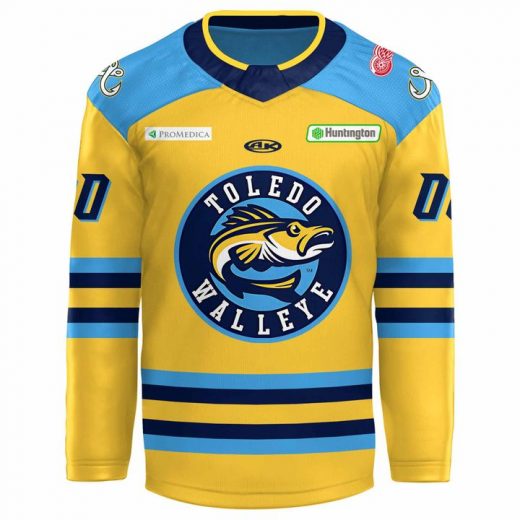 Toledo Walleye ECHL Kelly Cup Playoffs Division Finals Hockey Jersey