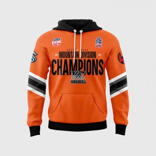 Kansas City Mavericks 2025 Mountain Division Champions Hockey Jersey