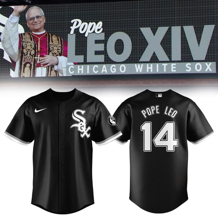 Chicago White Sox x Pope Leo XIV Baseball Jersey Chicago White Sox x Pope Leo XIV Baseball Jersey