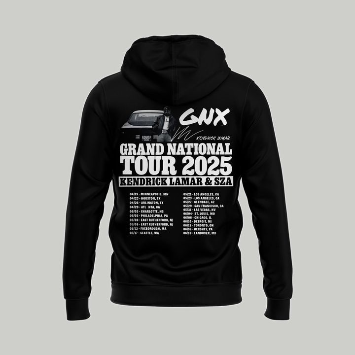 Kendrick Lamar x SZA Grand National Tour 2025 Hoodie Kendrick Lamar x SZA Grand National Tour 2025 Hoodie