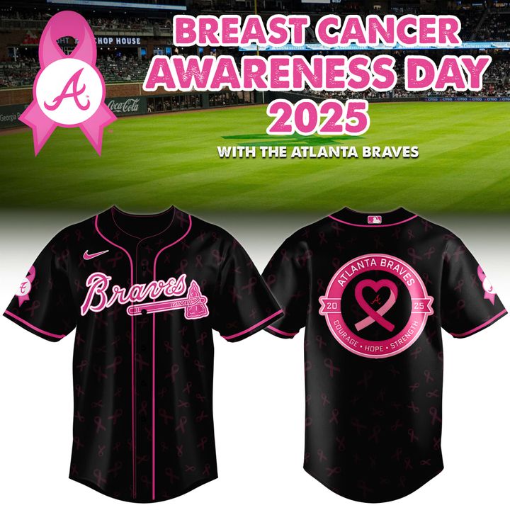 Atlanta Braves x Breast Cancer Day 2025 Jersey Atlanta Braves x Breast Cancer Day 2025 Jersey