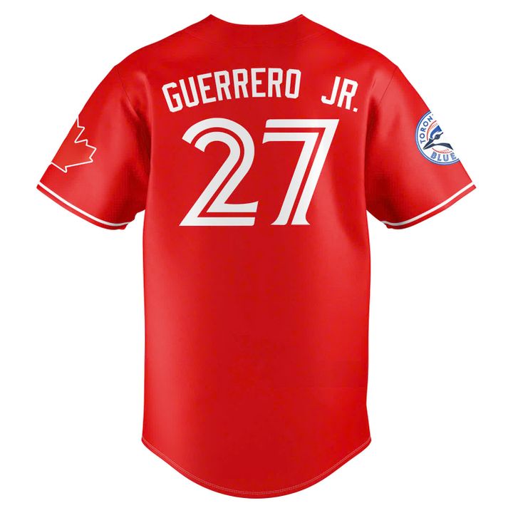 Toronto Blue Jays 2025 Canada Day Jersey Toronto Blue Jays 2025 Canada Day Jersey