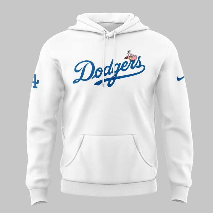 Los Angeles Dodgers x Courage Dog 2025 Hoodie Los Angeles Dodgers x Courage Dog 2025 Hoodie