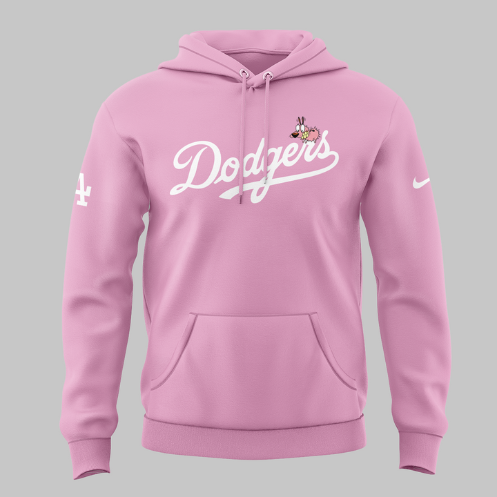 Los Angeles Dodgers x Courage Dog 2025 Hoodie Los Angeles Dodgers x Courage Dog 2025 Hoodie