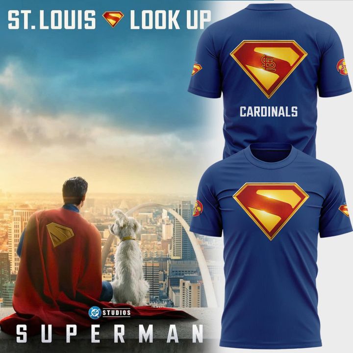 St. Louis Cardinals Superman Night Special Edition T-shirt St. Louis Cardinals Superman Night Special Edition T-shirt