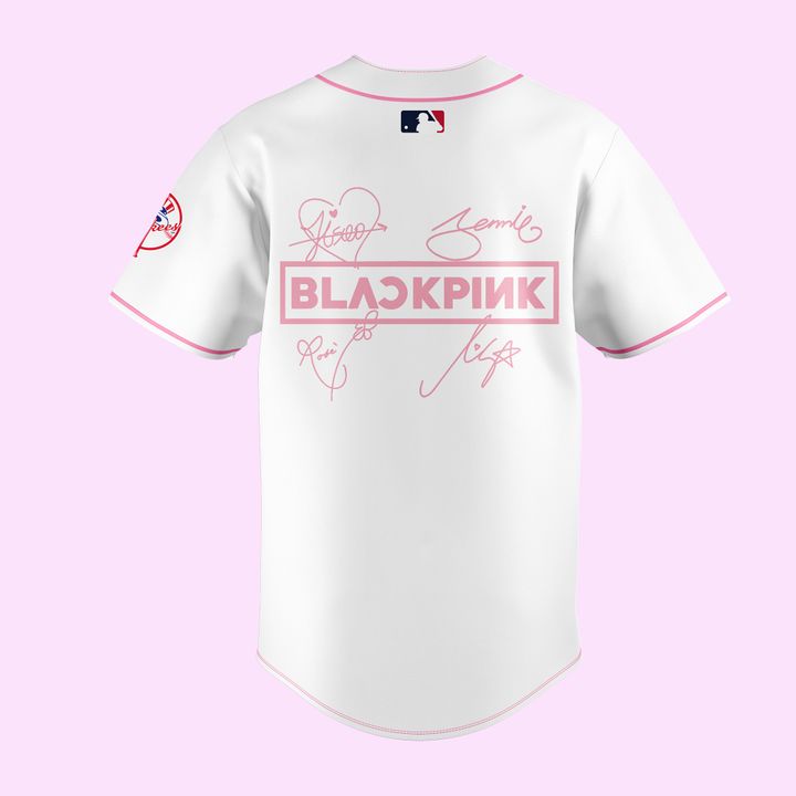 Blackpink World Tour New York 2025 X Yankees White Jersey Blackpink World Tour New York 2025 X Yankees White Jersey