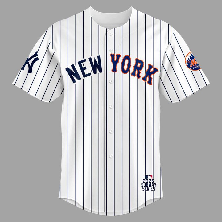 New York Baseball Yankees x Mets 2025 Subway Series Jersey New York Baseball Yankees x Mets 2025 Subway Series Jersey