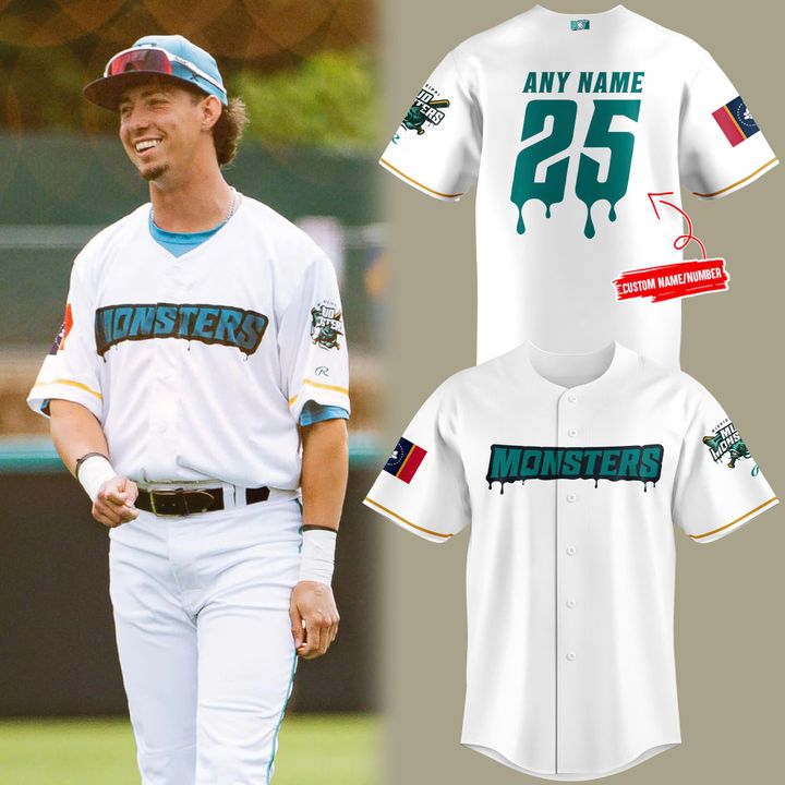 Mississippi Mud Monsters Special New 2025 White Baseball Jersey Mississippi Mud Monsters Special New 2025 White Baseball Jersey
