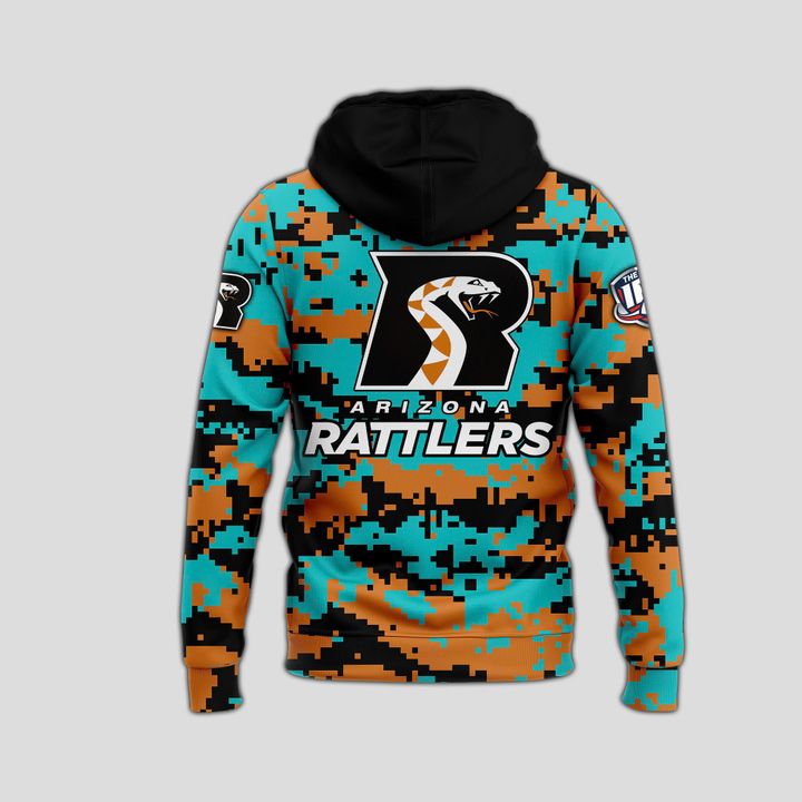 Arizona Rattlers x Military Nights 2025 Limited Edition Hoodie Arizona Rattlers x Military Nights 2025 Limited Edition Hoodie