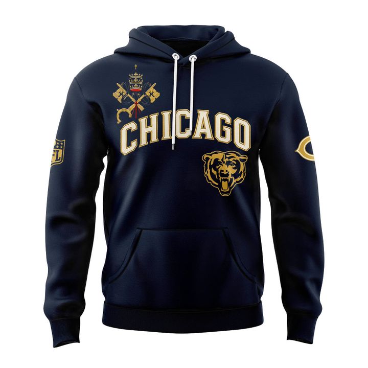 Chicago Bears Pope Leo 14 Limited Edition Hoodie Chicago Bears Pope Leo 14 Limited Edition Hoodie