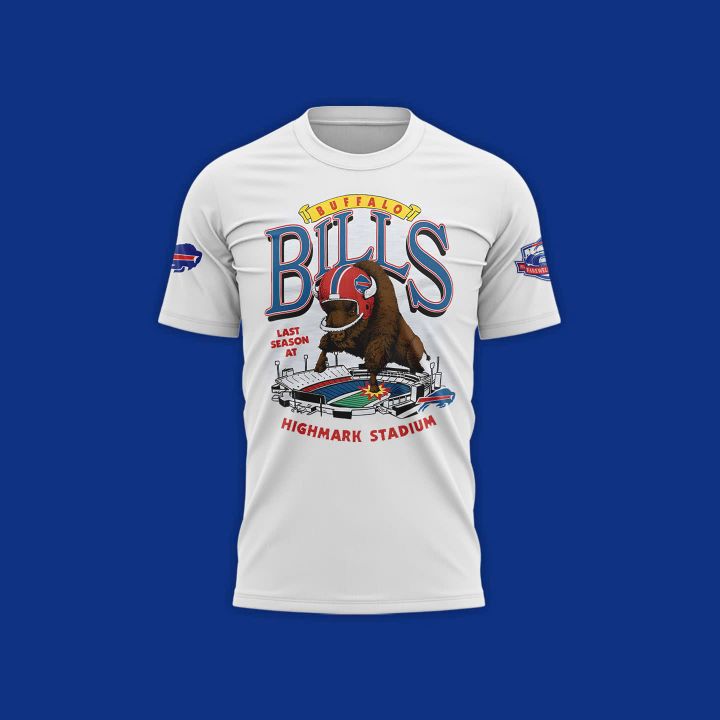 Buffalo Bills Highmark Stadium Farewell Season T-shirt Buffalo Bills Highmark Stadium Farewell Season T-shirt