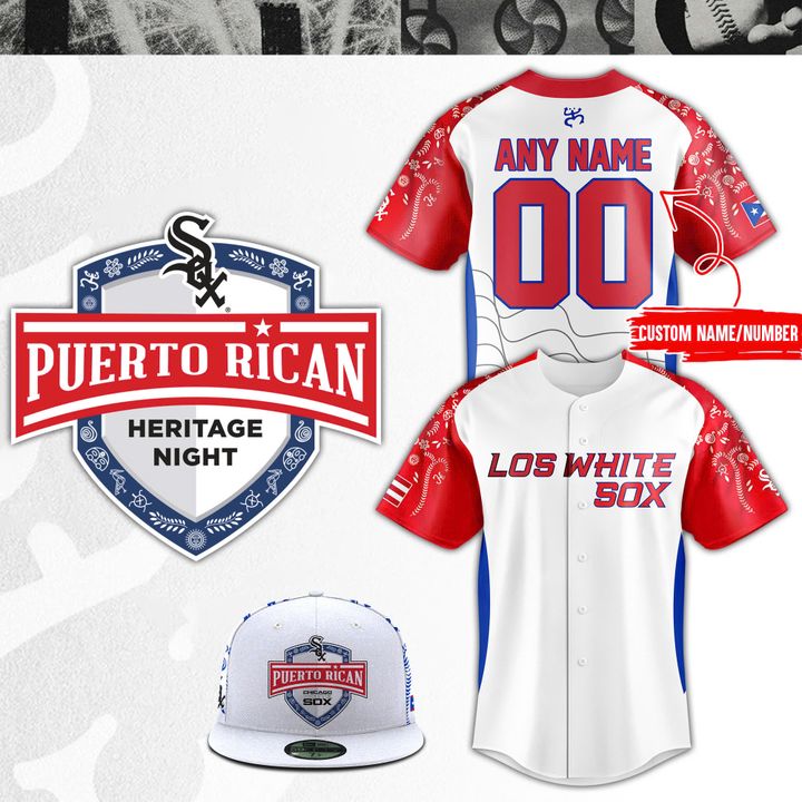 Chicago White Sox Puerto Rican 2025 Jersey Chicago White Sox Puerto Rican 2025 Jersey